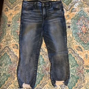 American eagle jegging high-rise crops